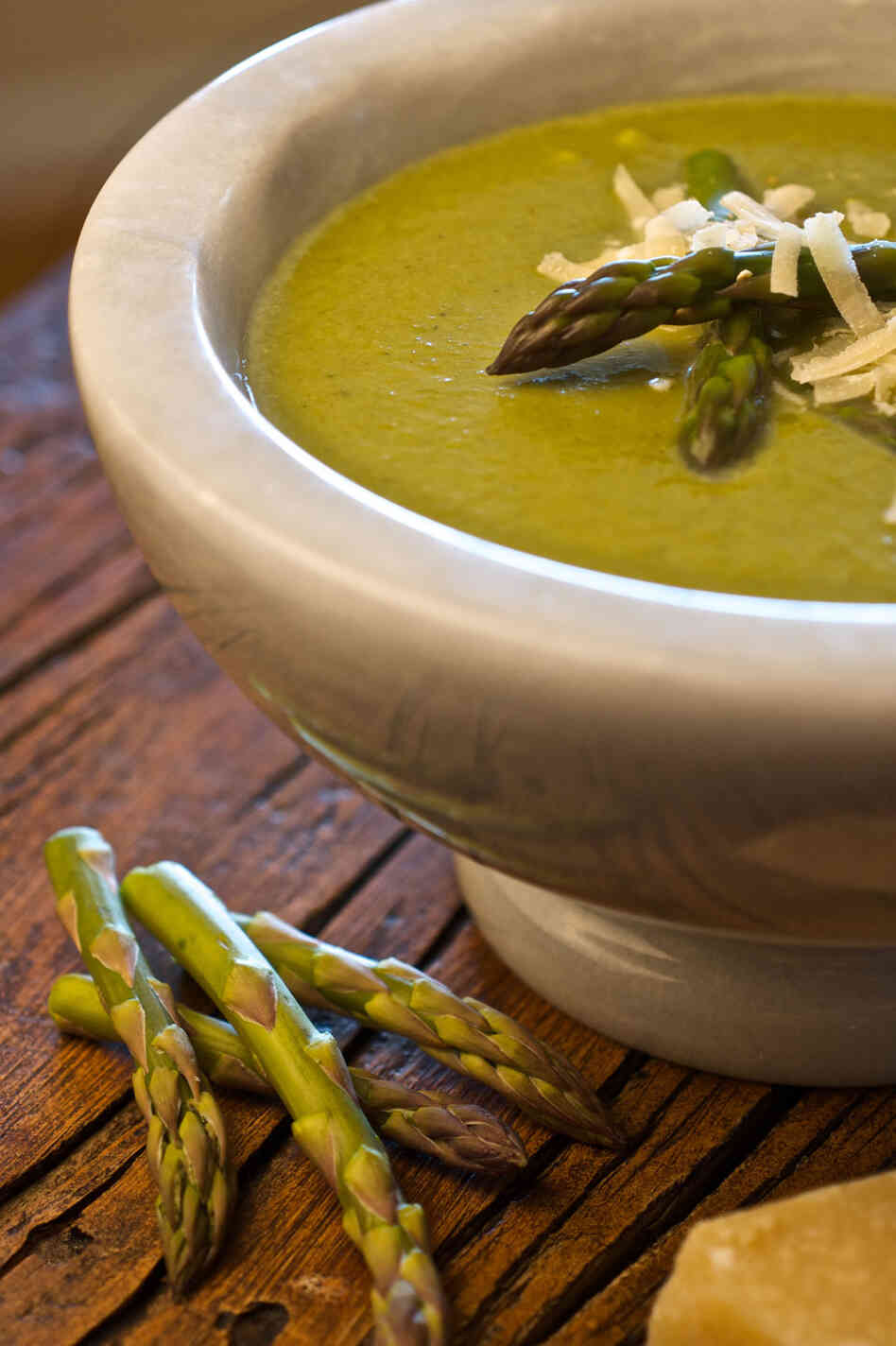 Asparagus soup Asparagus soup