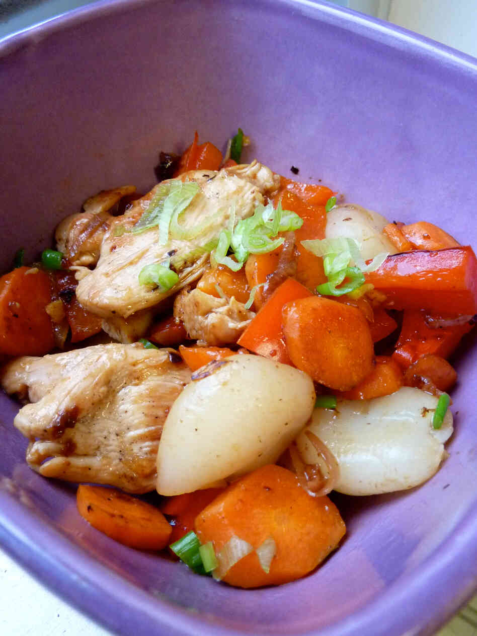 Stir-Fried Chicken With Lychees Stir-Fried Chicken With Lychees