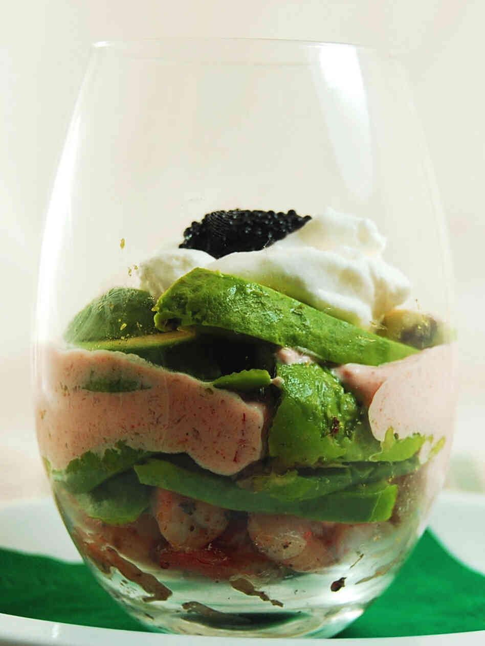 Shrimp Mousse Verrine Shrimp Mousse Verrine