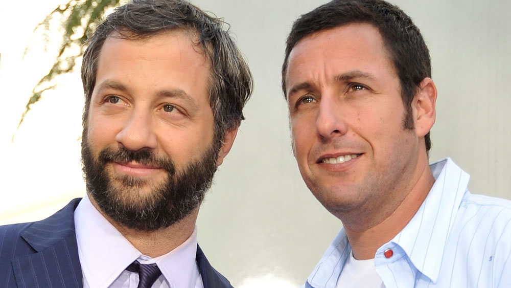 Judd Apatow and Adam Sandler. Photo: Kevin Winter/Getty Images