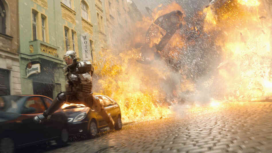 An explosion sequence from 'G.I. Joe: The Rise Of Cobra' An explosion sequence from 'G.I. Joe: The Rise Of Cobra'