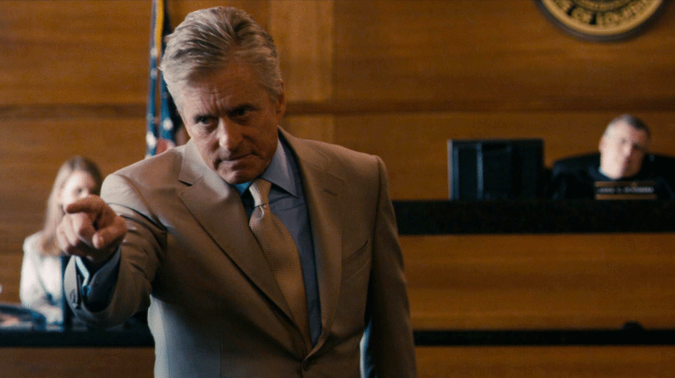 W Michael Douglas points