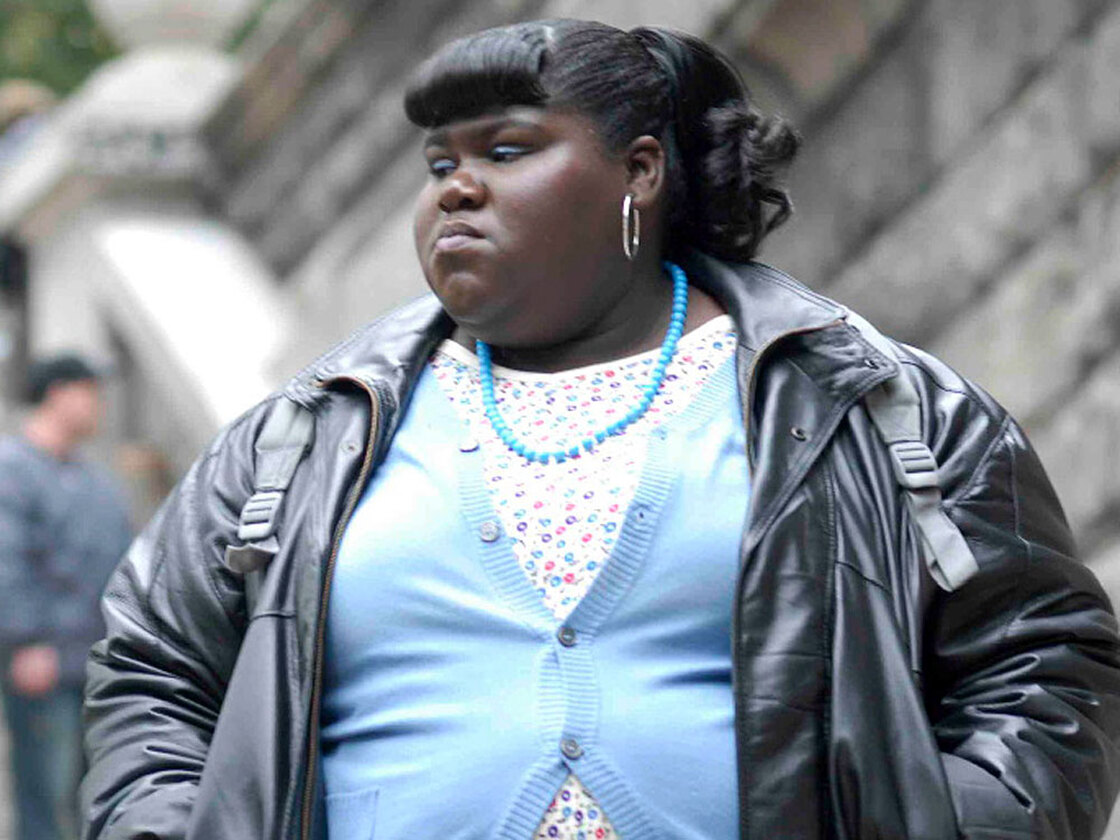 Gabourey Sidibe in the title role of 'Precious'