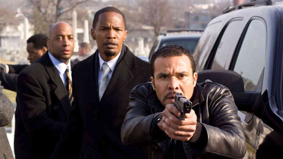 Jamie Foxx and Michael Irby
