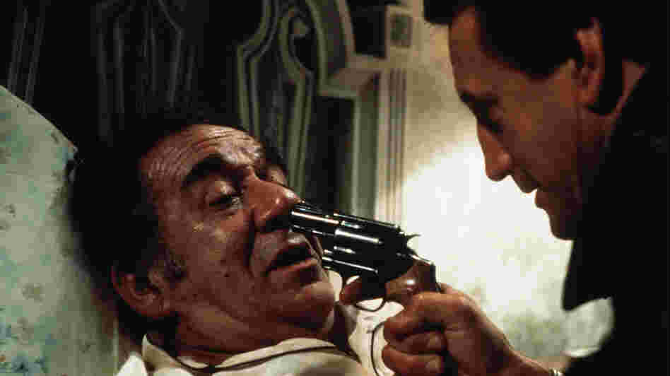 Roy Scheider and Larry Haines in 'The Seven Ups.' Roy Scheider and Larry Haines in 'The Seven Ups.'