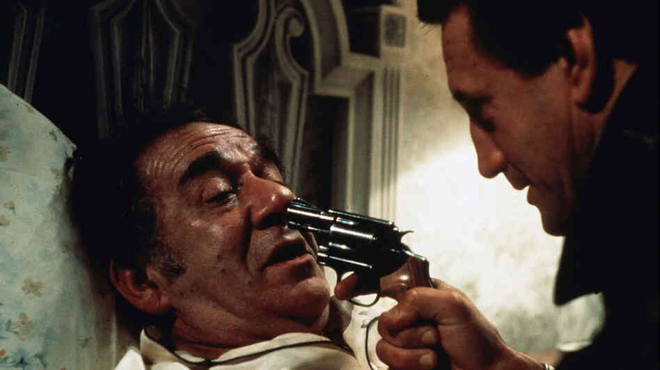 Roy Scheider and Larry Haines in 'The Seven Ups.' Roy Scheider and Larry Haines in 'The Seven Ups.'