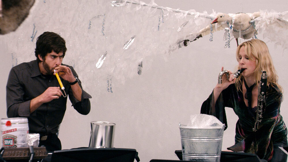 Adam Goldberg and Lucy Punch in '(Untitled)'