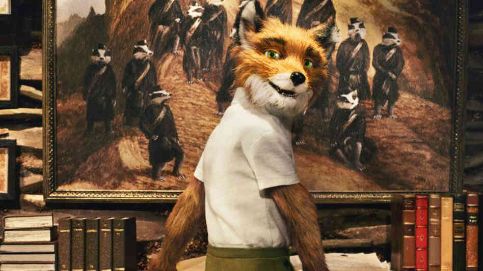 W: Mr. Fox (voiced by George Clooney) in 'Fantastic Mr. Fox' W: Mr. Fox (voiced by George Clooney) in 'Fantastic Mr. Fox'