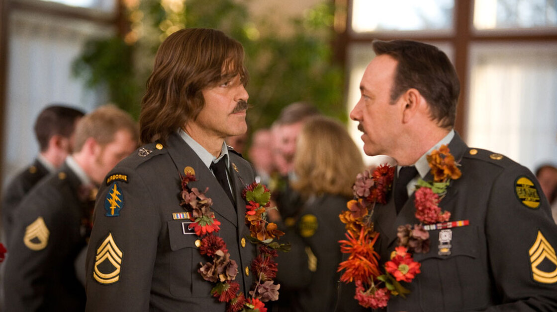 George Clooney and Kevin Spacey in 'The Men Who Stare At Goats'