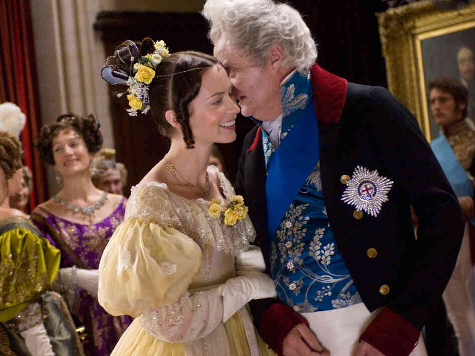 Emily Blunt and Jim Broadbent in 'The Young Victoria'