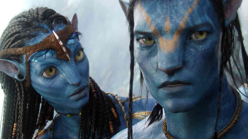 Zoe Saldana (left) and Sam Worthington as Na'vi in James Cameron's 'Avatar' Zoe Saldana (left) and Sam Worthington as Na'vi in James Cameron's 'Avatar'