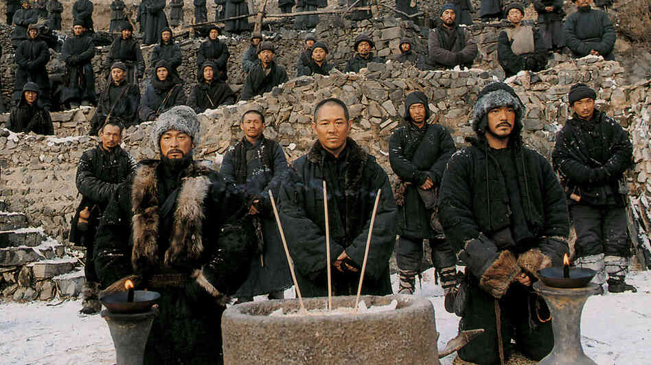 Andy Lau, Jet Li and Takeshi Kaneshiro Andy Lau, Jet Li and Takeshi Kaneshiro