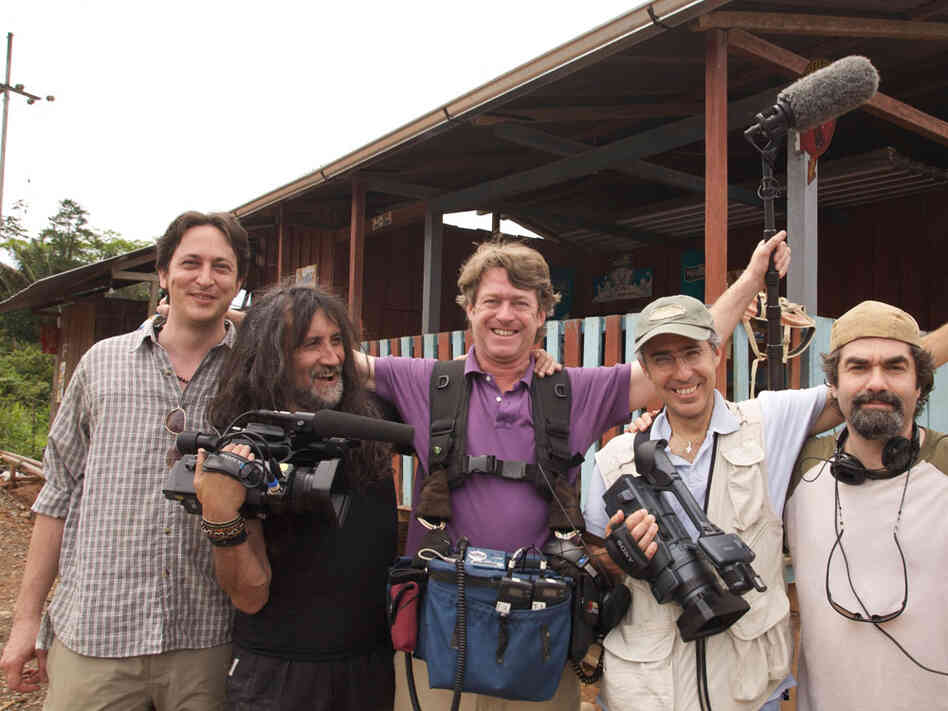 Joe Berlinger and his documentary film crew