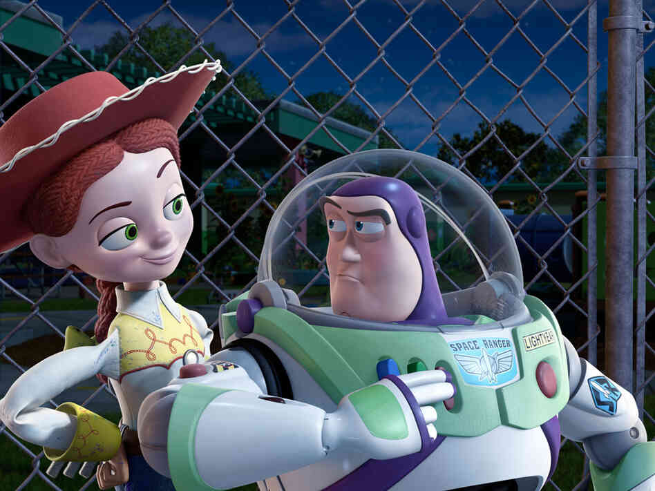 Jessie, Buzz and Woody