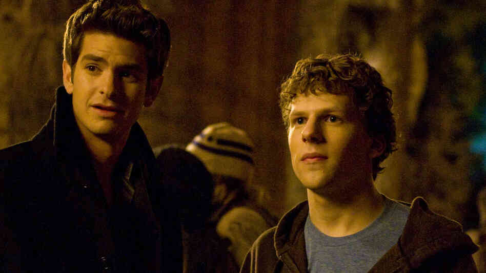 Andrew Garfield and Jesse Eisenberg