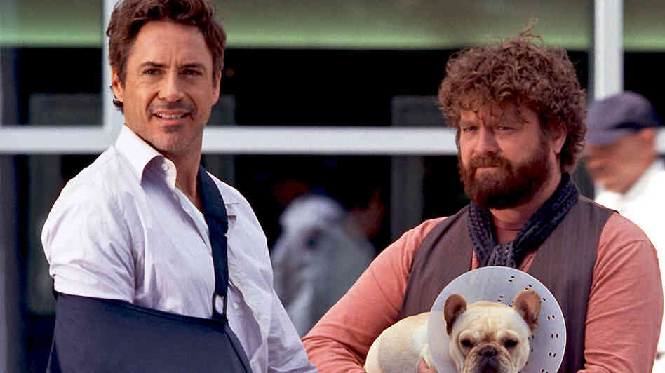 Robert Downey, Jr. and Zach Galifianakis