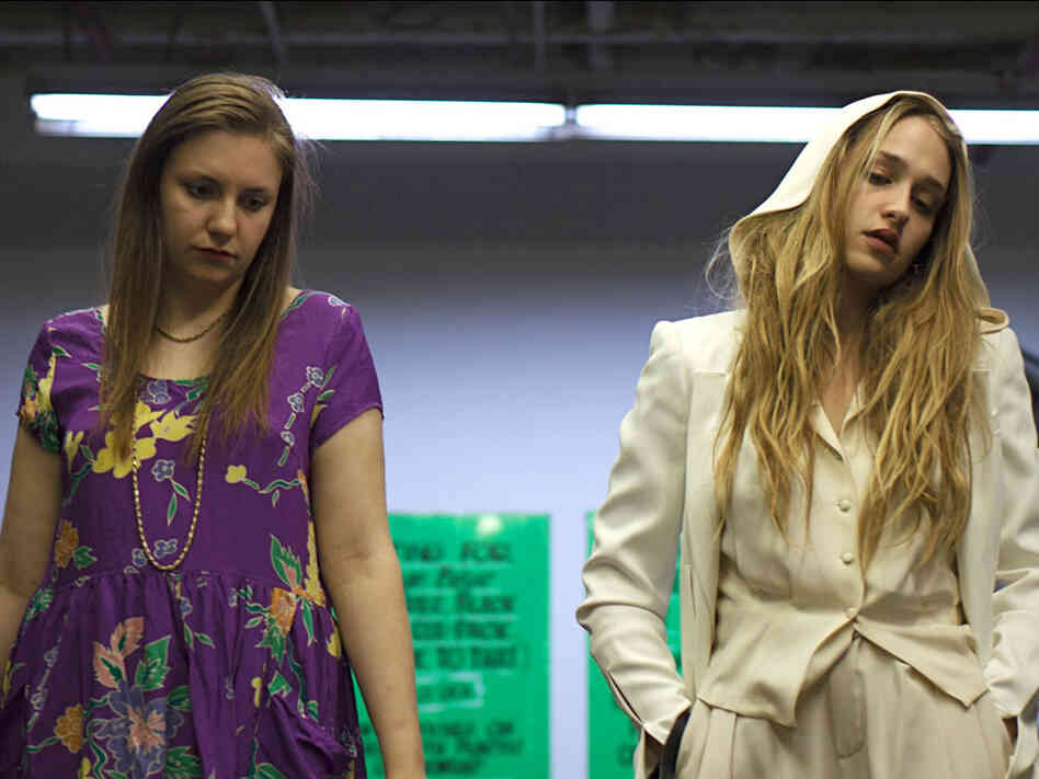 Lena Dunham and Jemima Kirke