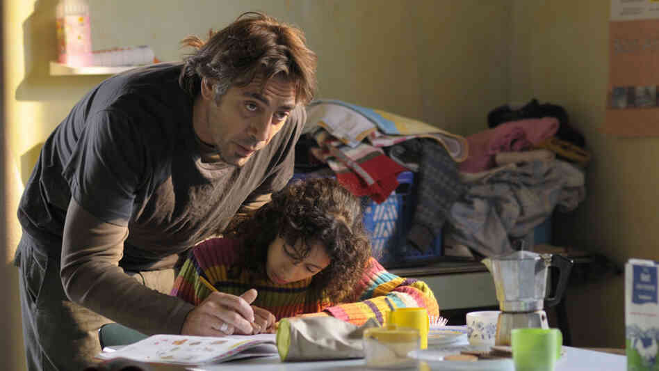 Javier Bardem and Hanaa Bouchaib Javier Bardem and Hanaa Bouchaib