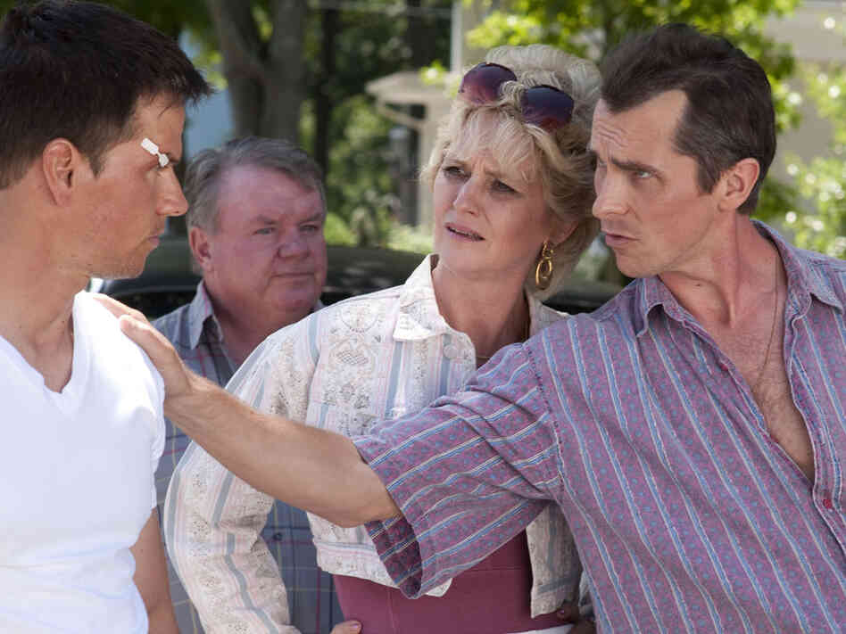 Mark Wahlberg, Jack McGee, Melissa Leo and Christian Bale