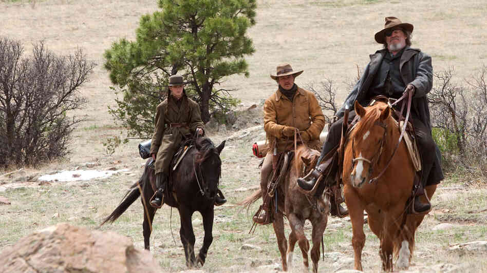 Hailee Steinfeld, Matt Damon, Jeff Bridges Hailee Steinfeld, Matt Damon, Jeff Bridges