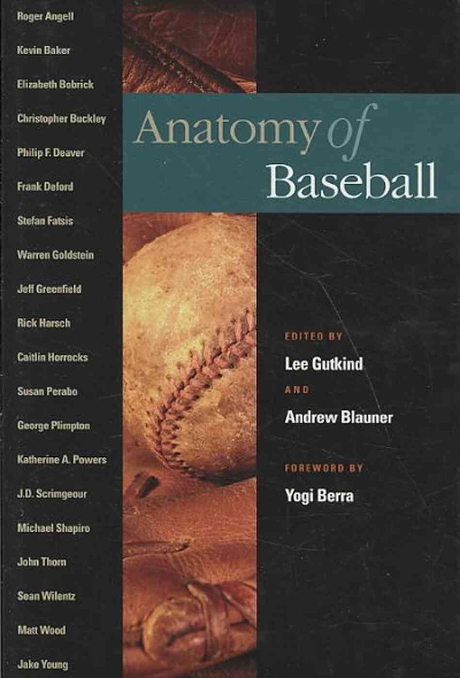 Anatomy Of Baseball Anatomy Of Baseball