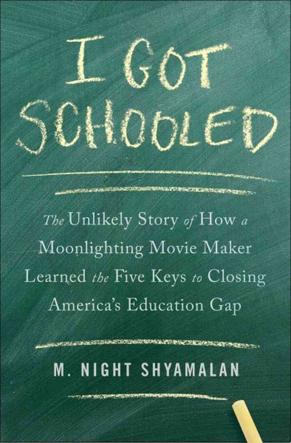 Book Review 'I Got Schooled,' By M. Night Shyamalan NPR
