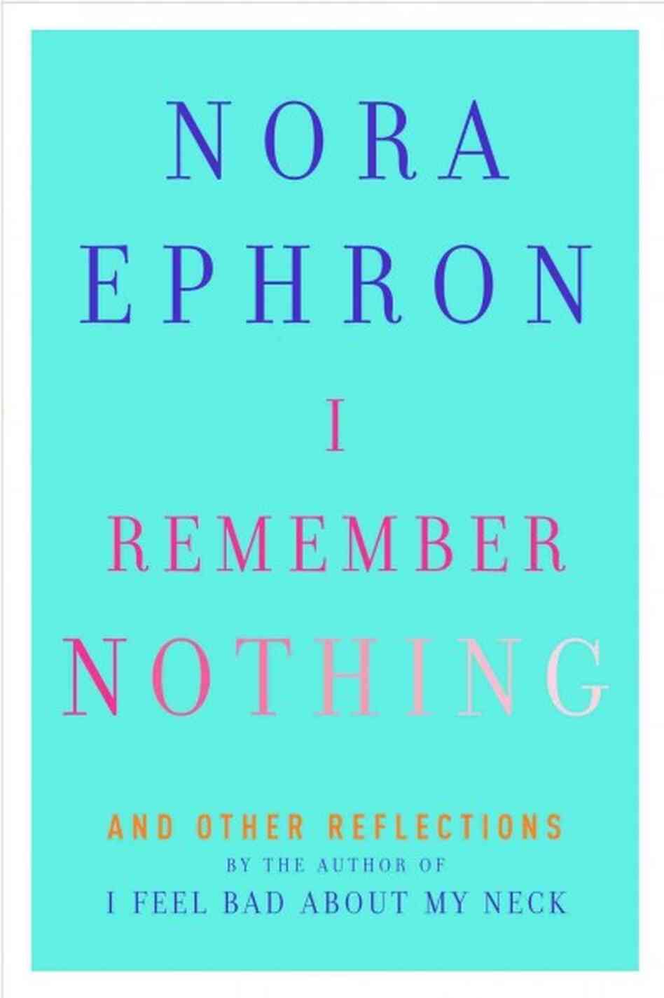 I Remember Nothing I Remember Nothing