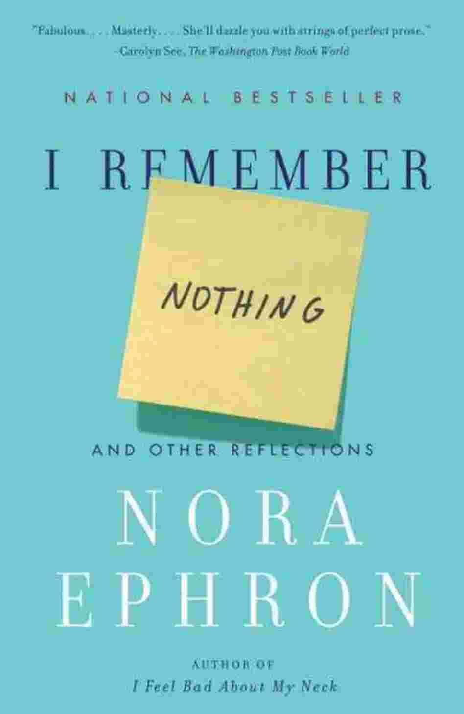 I Remember Nothing I Remember Nothing