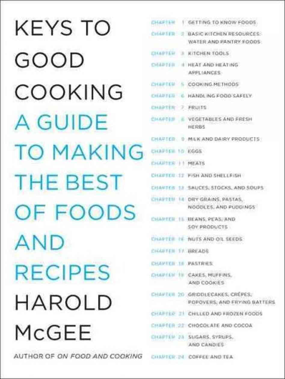 Keys to Good Cooking