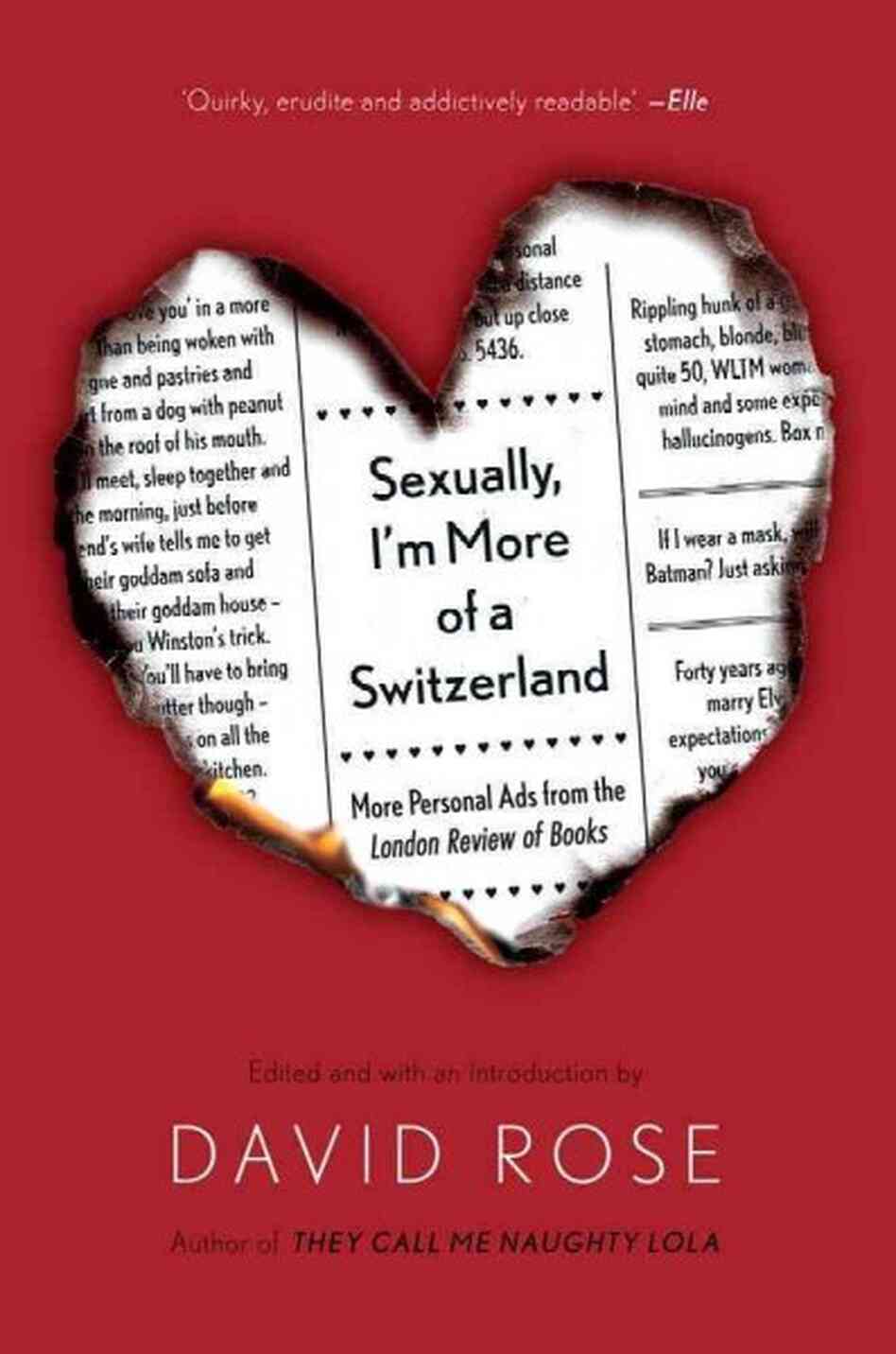 Sexually, I'm More of a Switzerland Sexually, I'm More of a Switzerland
