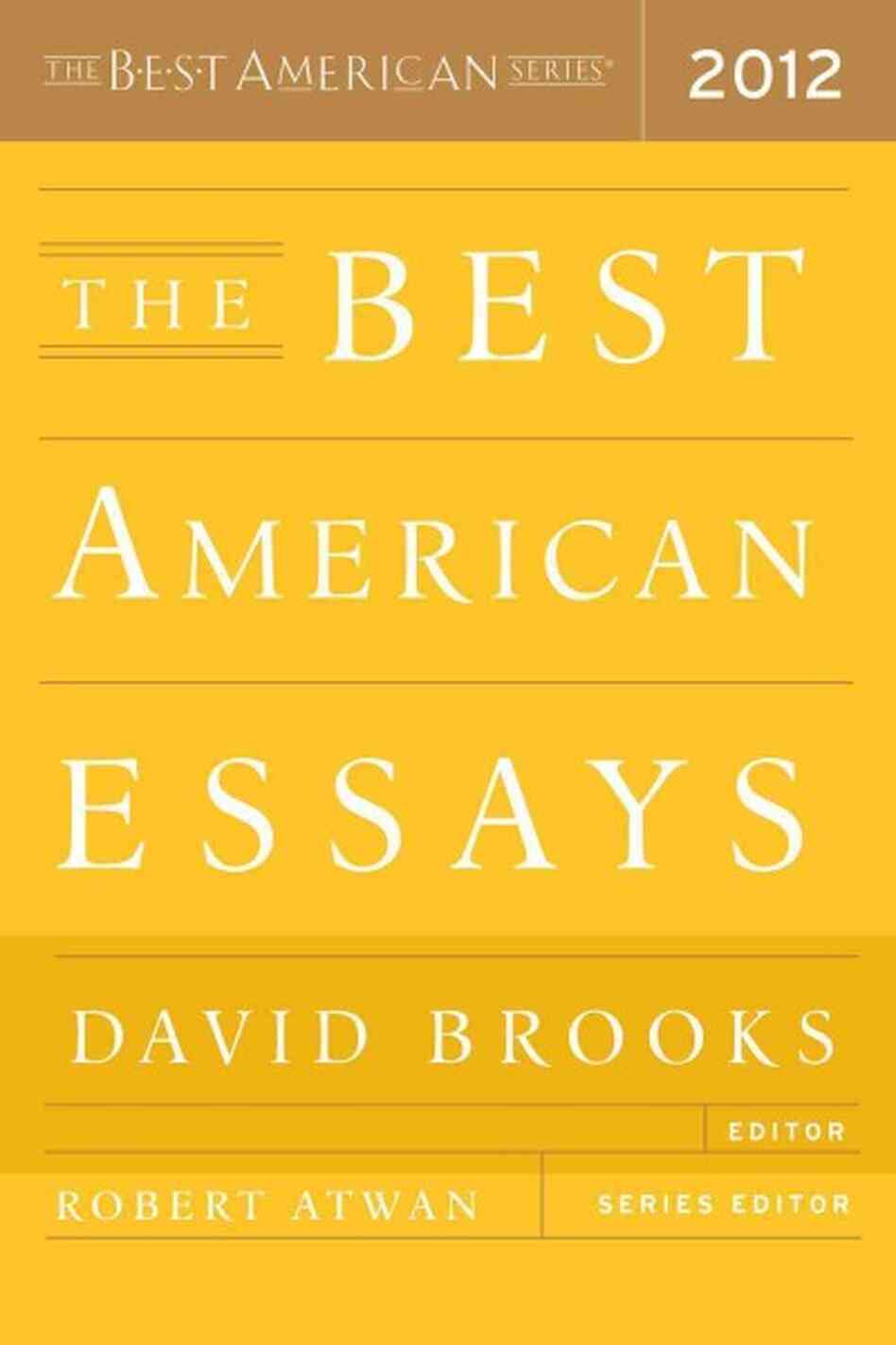 The Best American Essays 2012 The Best American Essays 2012