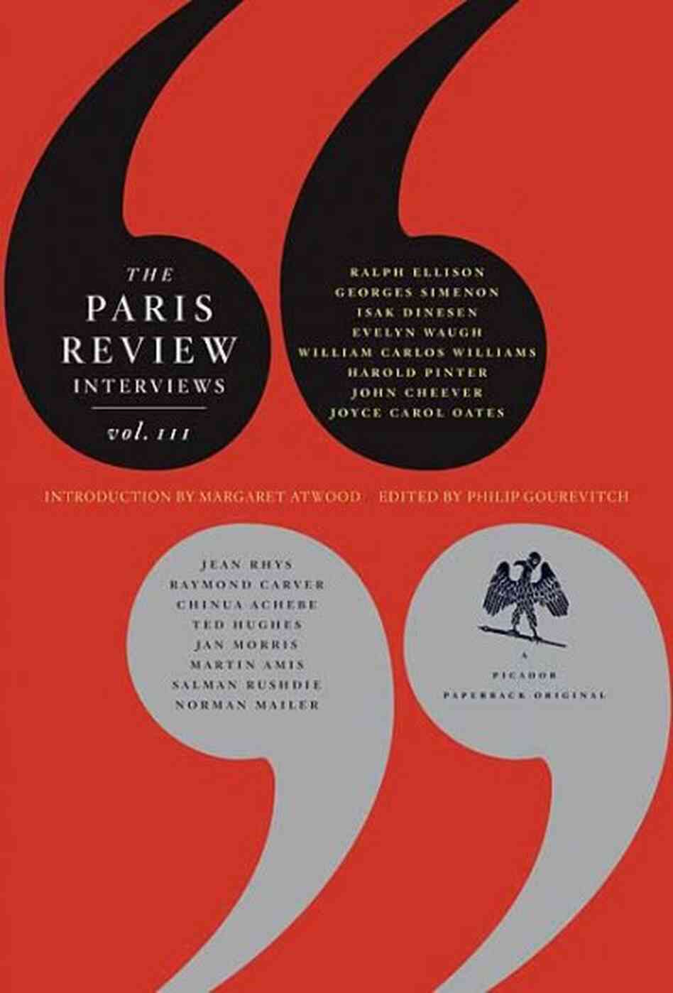 The Paris Review Interviews, III The Paris Review Interviews, III