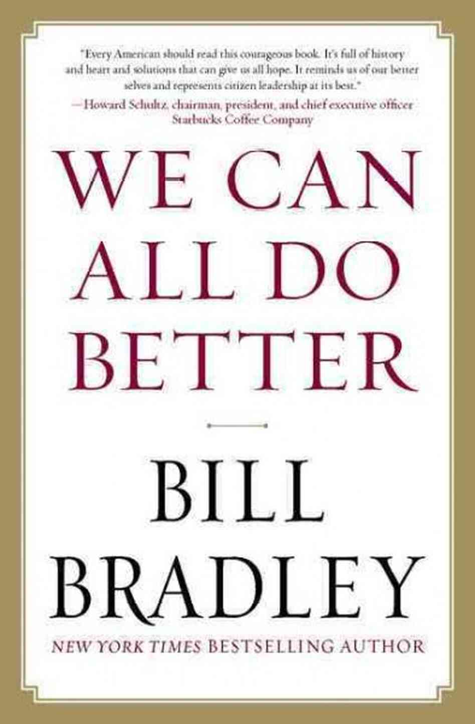 We Can All Do Better We Can All Do Better