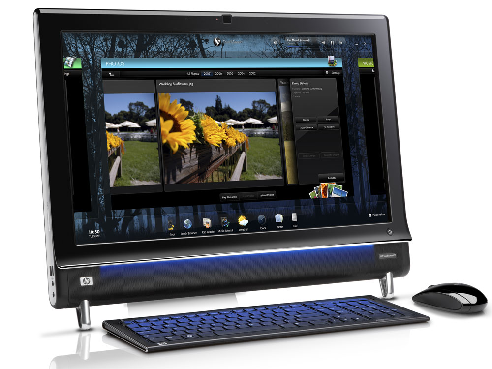 HP's TouchSmart PCs.