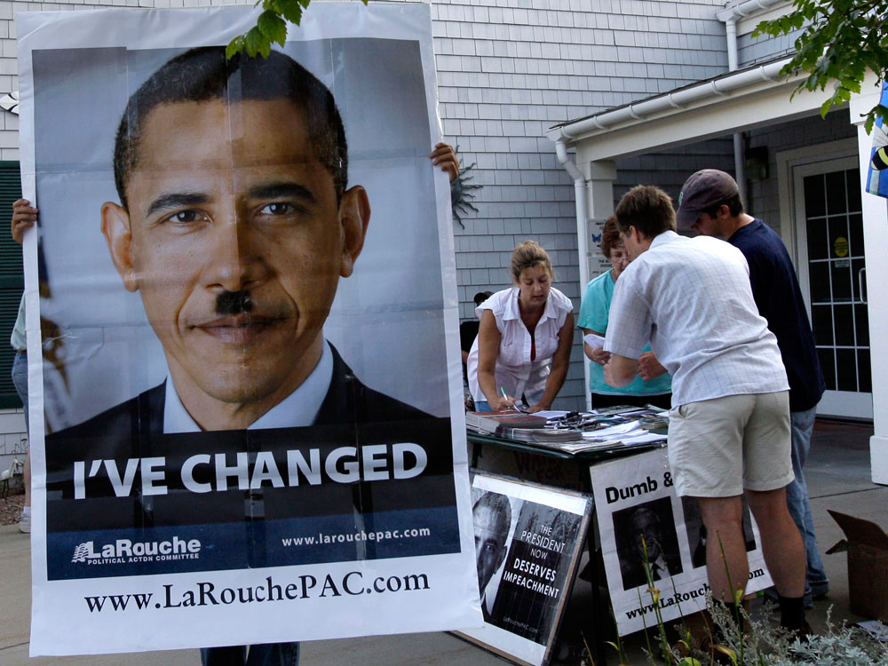 obama hitler poster