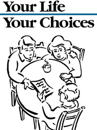 Cover shot of Your life, your choices booklet
