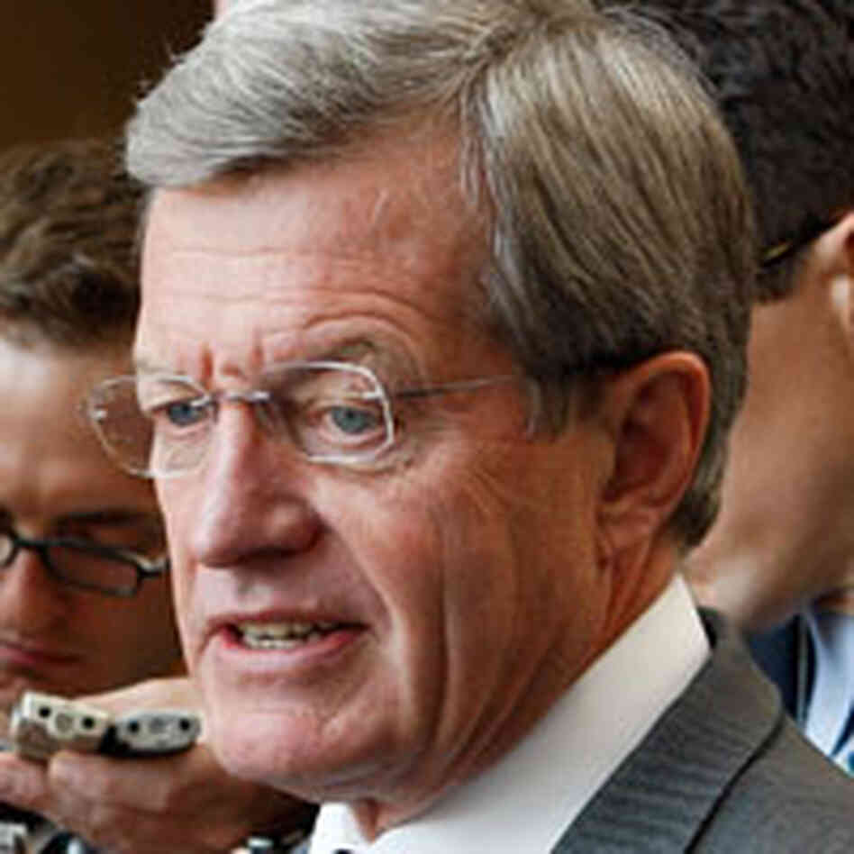 senator max baucus. senator max baucus.