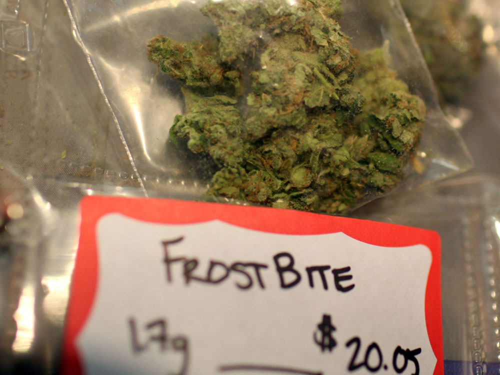 bag of medical marijuana