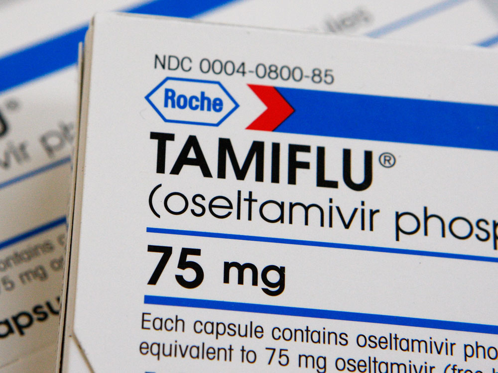 a package of tamiflu