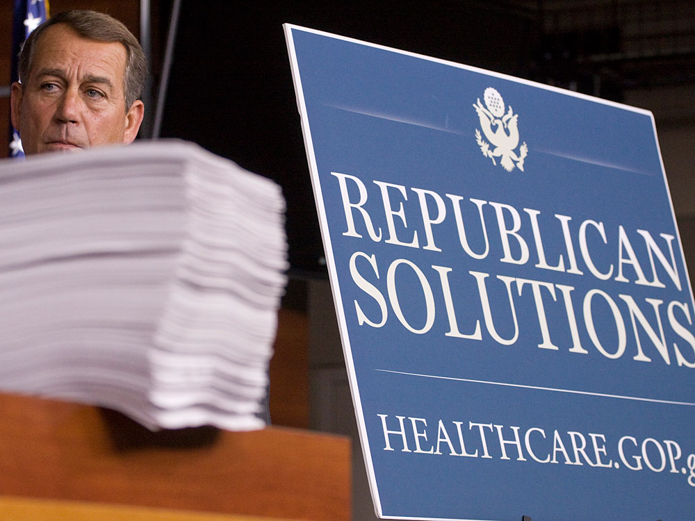 House Minority Leader John Boehner.