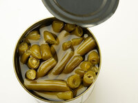 A can of green beans.