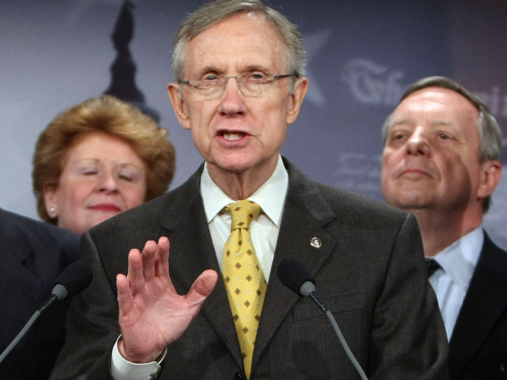 Senate Majority Leader Harry Reid