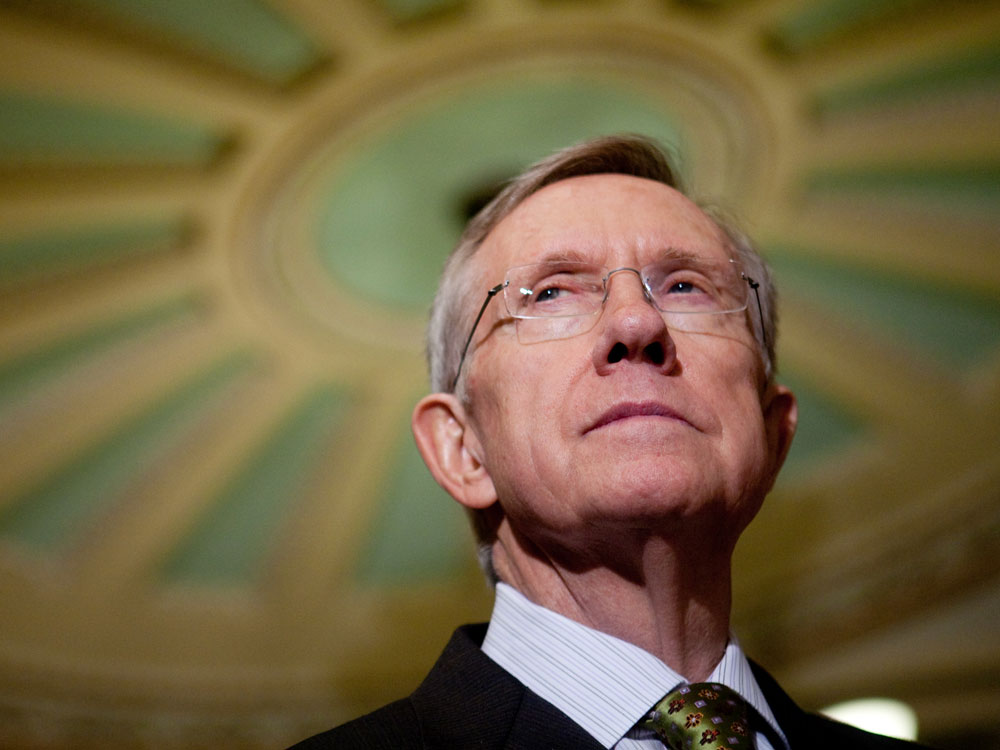 Senate Majority Leader Harry Reid