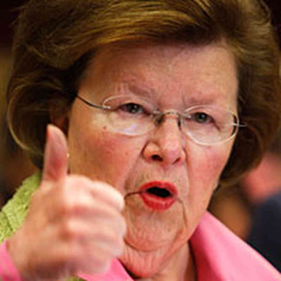 Maryland Senator Barbara Mikulski Maryland Senator Barbara Mikulski