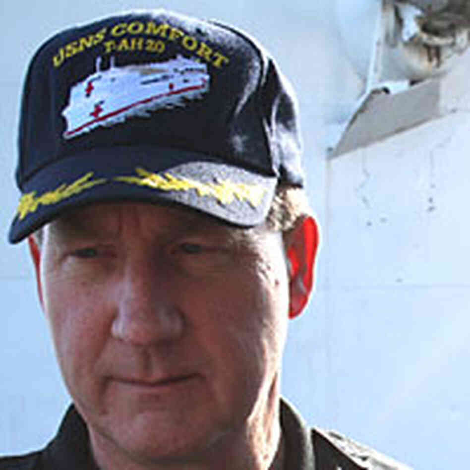 James Ware, commanding officer of Comfort's hospital. James Ware, commanding officer of Comfort's hospital.