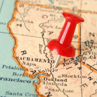 Map of California