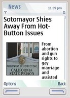 NPR story page on Symbian NPR story page on Symbian