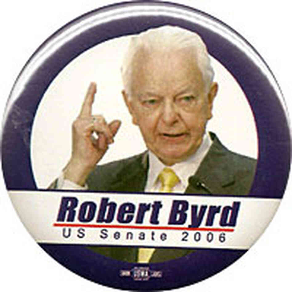 Robert Byrd button Robert Byrd button