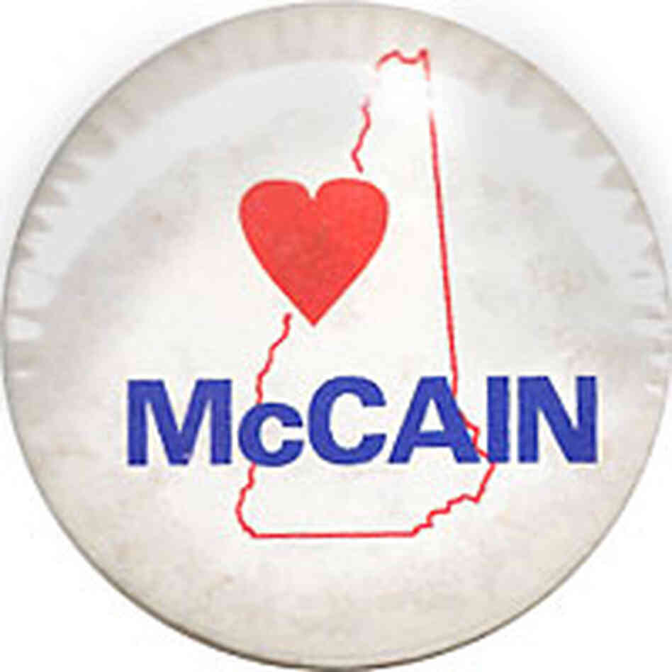 McCain NH 2000 button McCain NH 2000 button