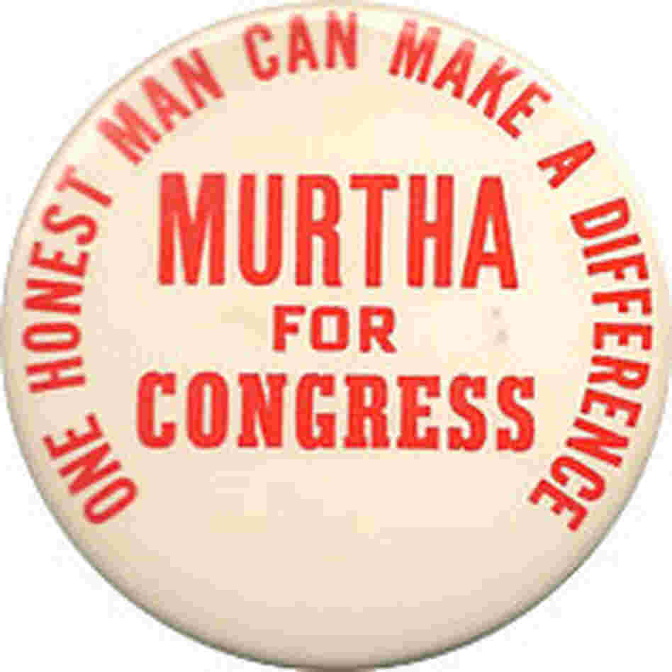 John Murtha button John Murtha button